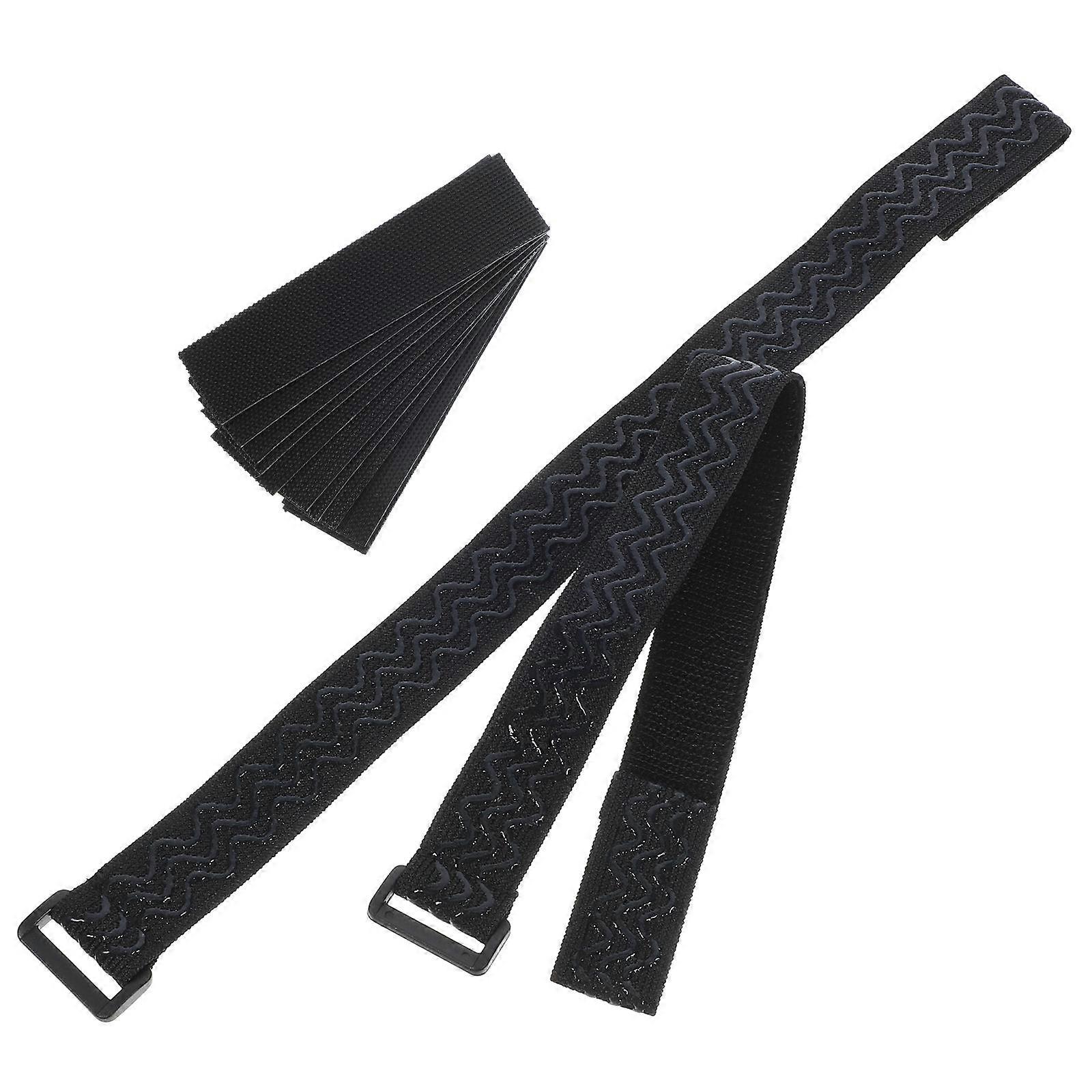 Boot Fixing Kit   2pcs Elastic Straps for High Boots, Adjustable with Fasteners to Prevent Slipping and Ensure Comfortable Wear