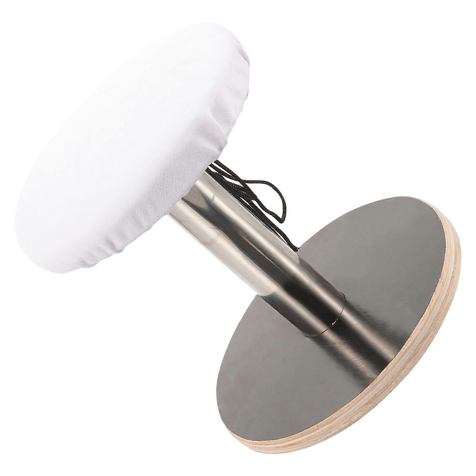 Wooden Ironing Board for Clothes and Sleeve with Round Design White Color for Home Use 7.1 Inches