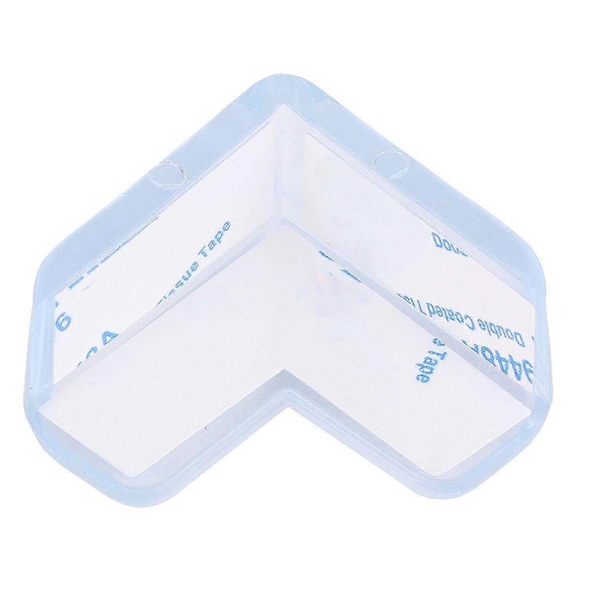 24Pcs Furniture Protectors in Durable PVC for Home Safety Transparent L-shaped Widened Design