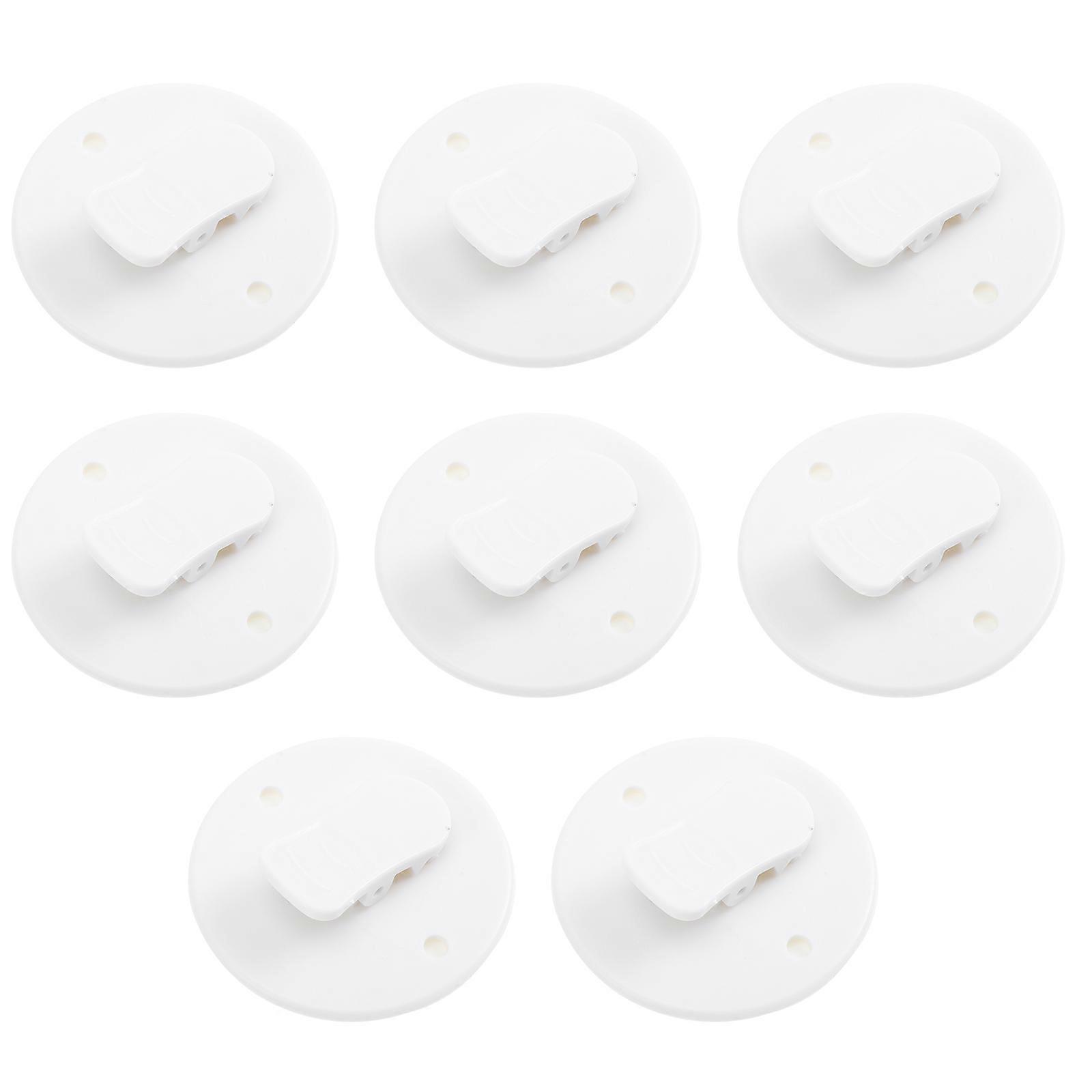 8pcs Windproof Shower Clips Stop Splashes Curtain Guard Clips