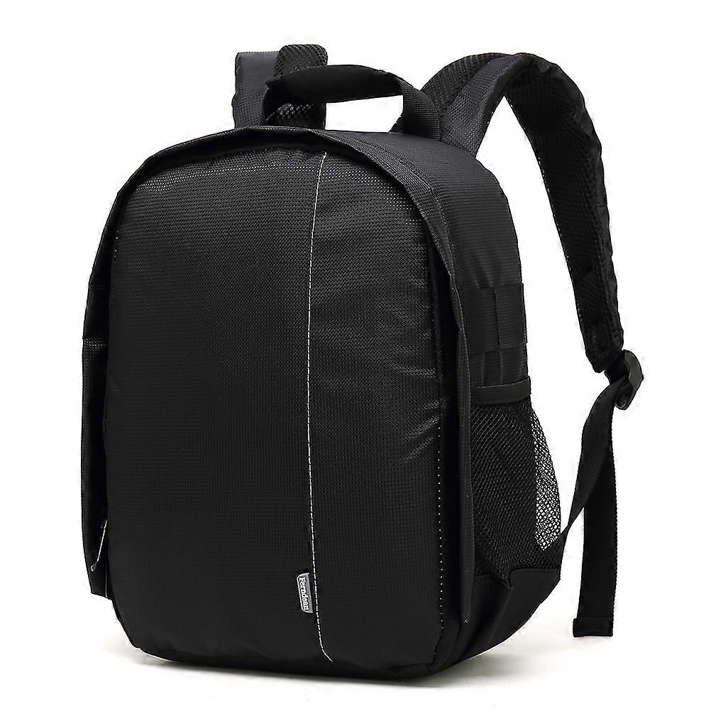 Durable Water-resistant Nylon Camera Backpack for DSLR with Multi-functional Dividers and Secure