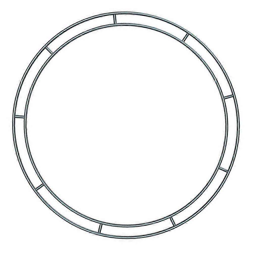 Front Door Decor Wire Wreath Frames Holiday Decor Round Iron 1Set