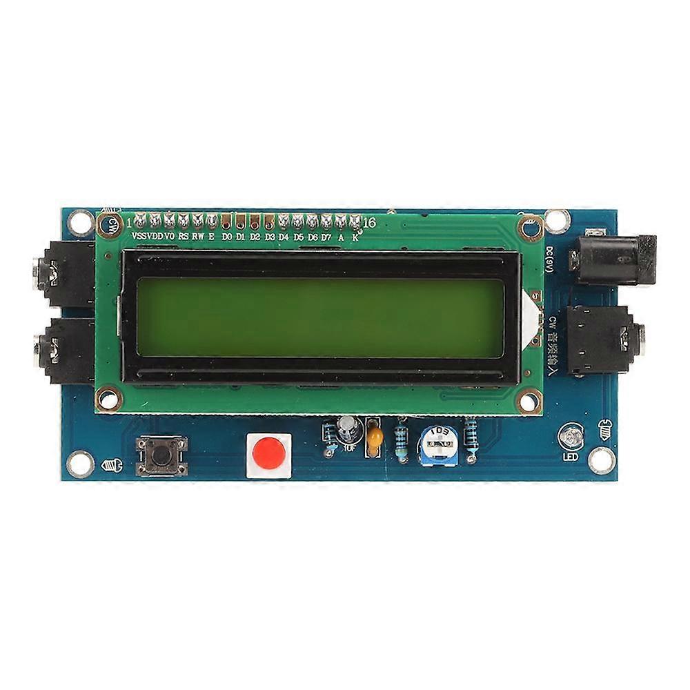 Ham Radio CW Decoder DC7-12V 500mA Morse Code Reader Translator for Outdoor Use