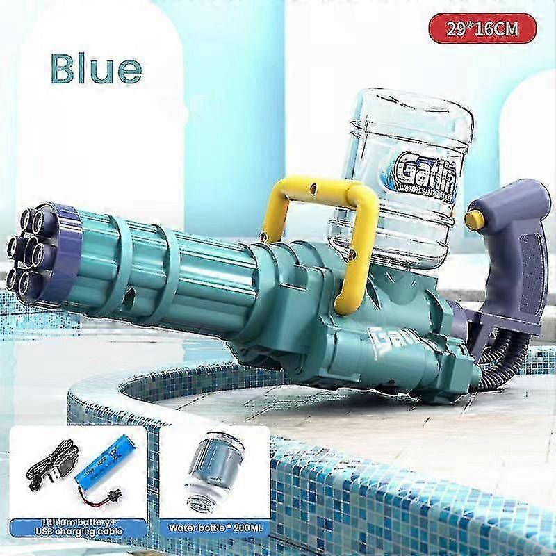 High-Tech Automatic Water Soaker Gun with Large Capacity for Summer Pool Party Outdoor Fun for Kids and Adults