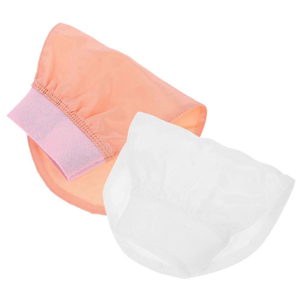 Worgeous Korean Exfoliating Mitt 2pcs Cloth Towel Style Body Scrub for Removing Dead Skin and Impurities Leaving Skin Smooth