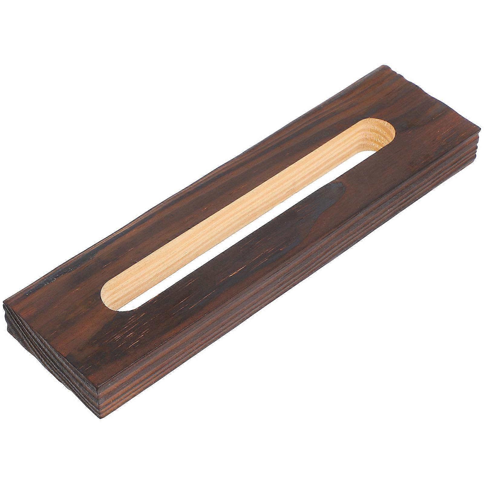 Decorations with Rustic Wood Board for DIY Fish Tank Waterfall Fountain Landscape