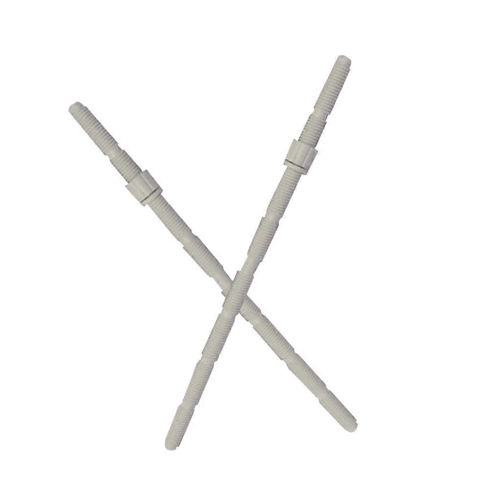 2pcs Toilet Push Button Rods Thread Rods Dual Flushing Button Rods Parts