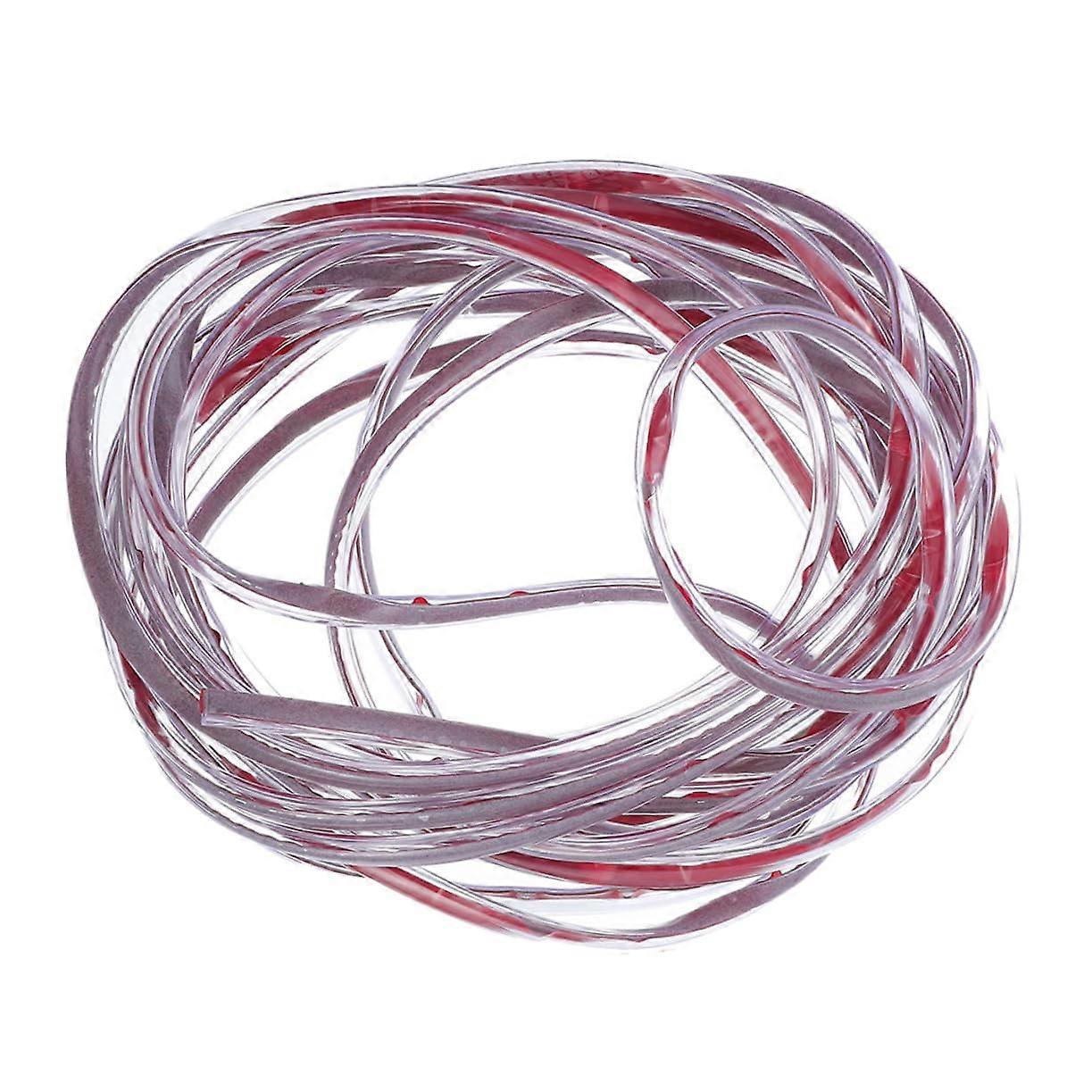 Car Door Edges Protector Transparent Auto Edge Guard With Seal Profile For Scratch And Noise Protection Compatible With Vehicles