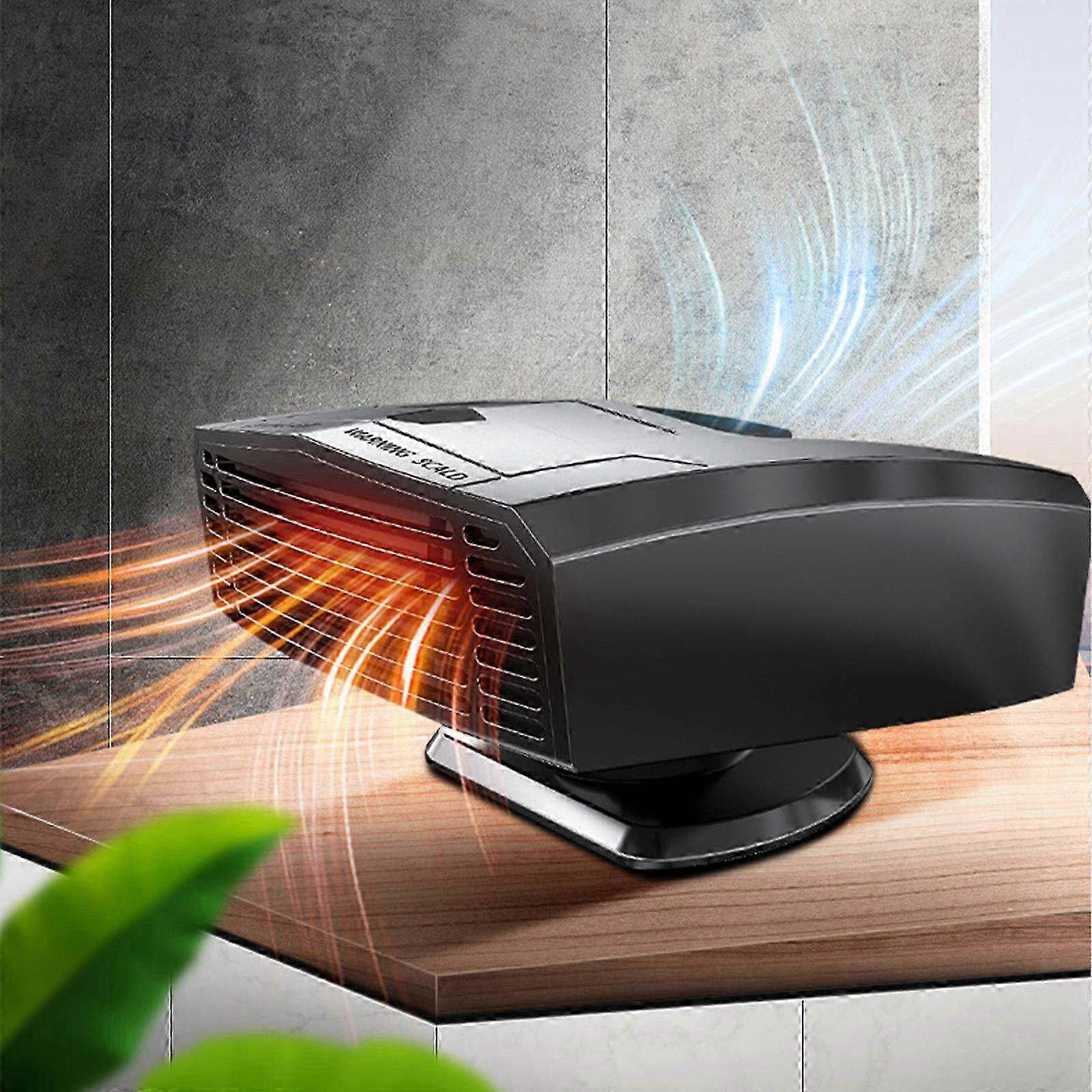 Portable Car Heater, Auto Car Heater, Fast Heating Windshield Defrost Defogger Cooling Car 12V/24V Portable Windshield Defroster