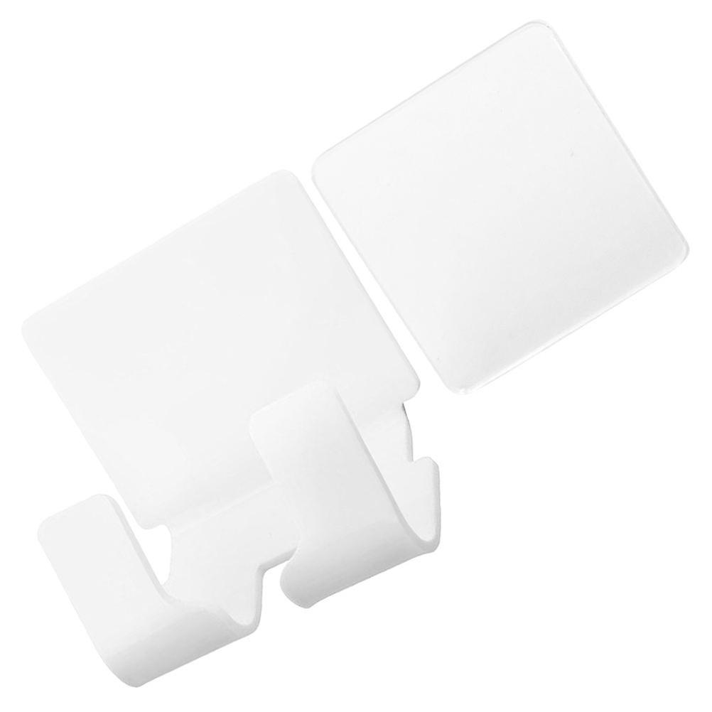 Adhesive Wall Mounted Phone Holder Acrylic Cell Phone Bracket Space Saving Stand Smooth Surface Fit for Home Bedroom