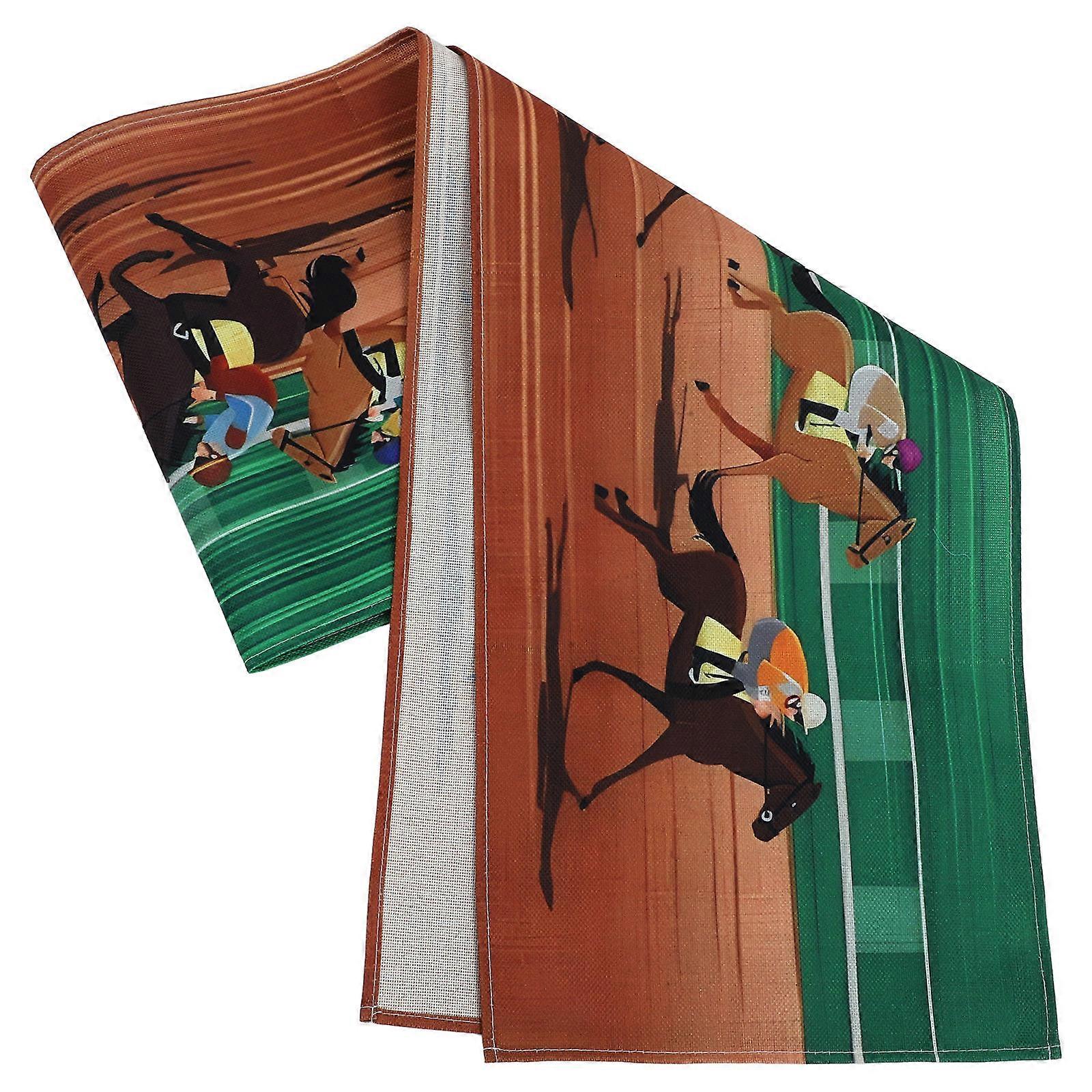 Elegant Decorative Table Runner For Parties And Gatherings Featuring Horse Suitable For Various Tables In 1Pack