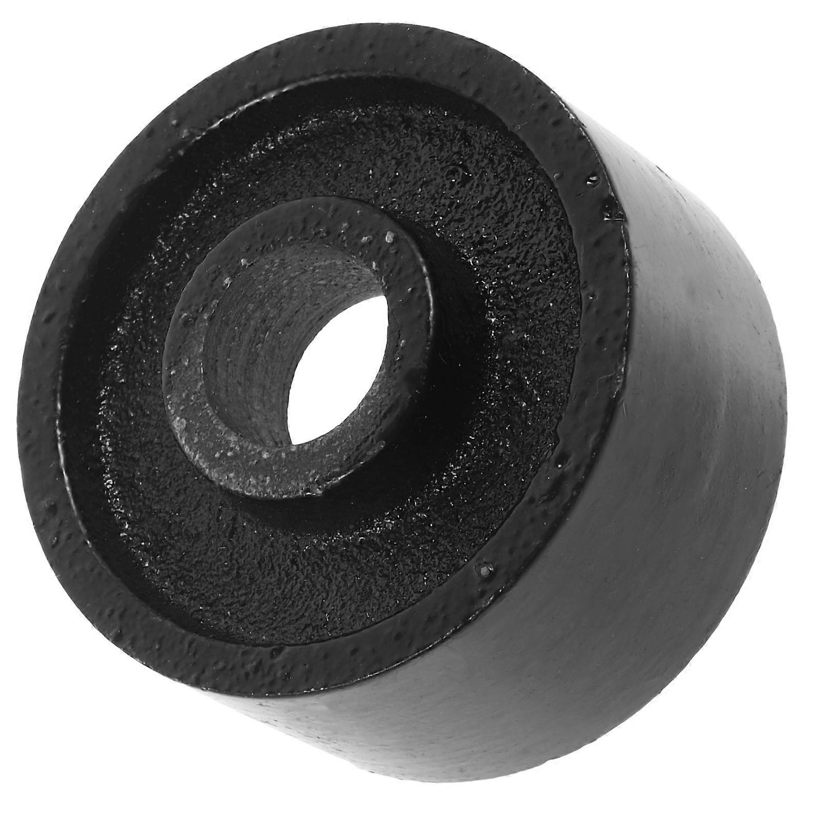 Hydraulic Front Jack Caster Wheel for Easy Installation, Swivel Movement, Durable Design for Trailers & Garage Use