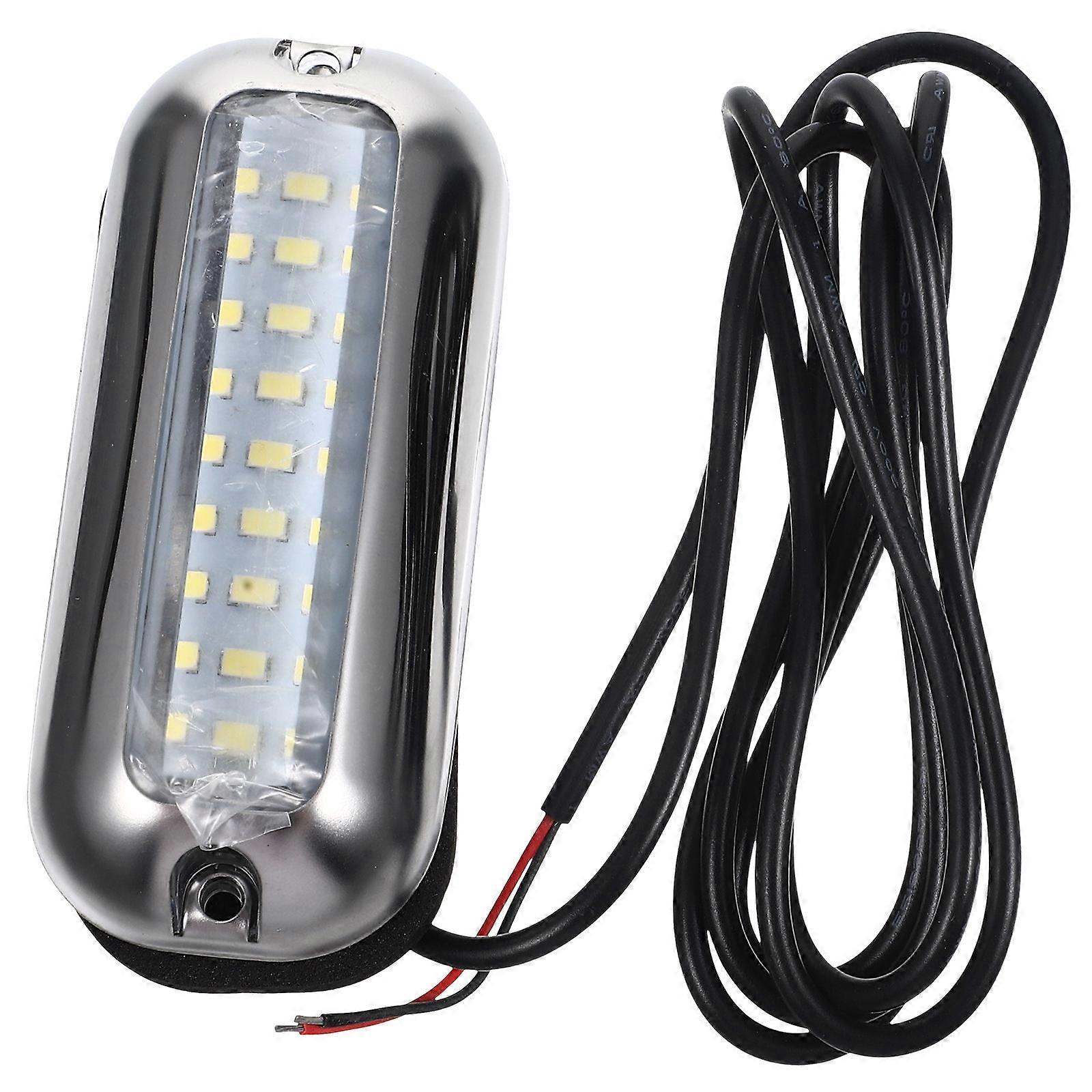 Underwater Led Aquarium Lamp Waterproof Fish Tank Light Energy-Saving 1Pcs for Aquatic Environment
