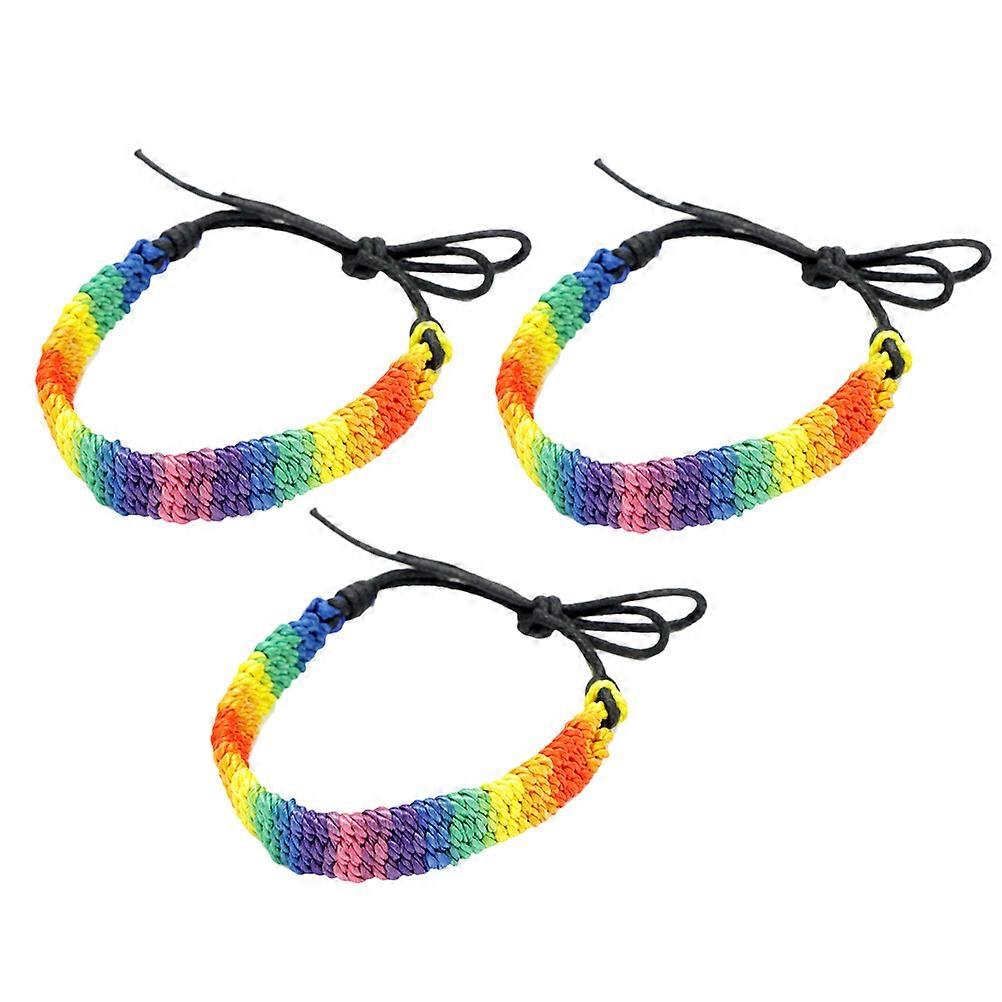 Multi Color Women Bracelet Made of for Daily Life Lightweight and Portable 3pcs