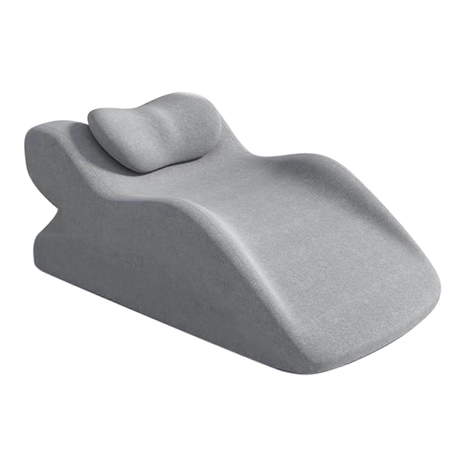 Elevation Pillow For Swollen Legs Memory Foam Core For Back Support Removable Cover, Standard Size