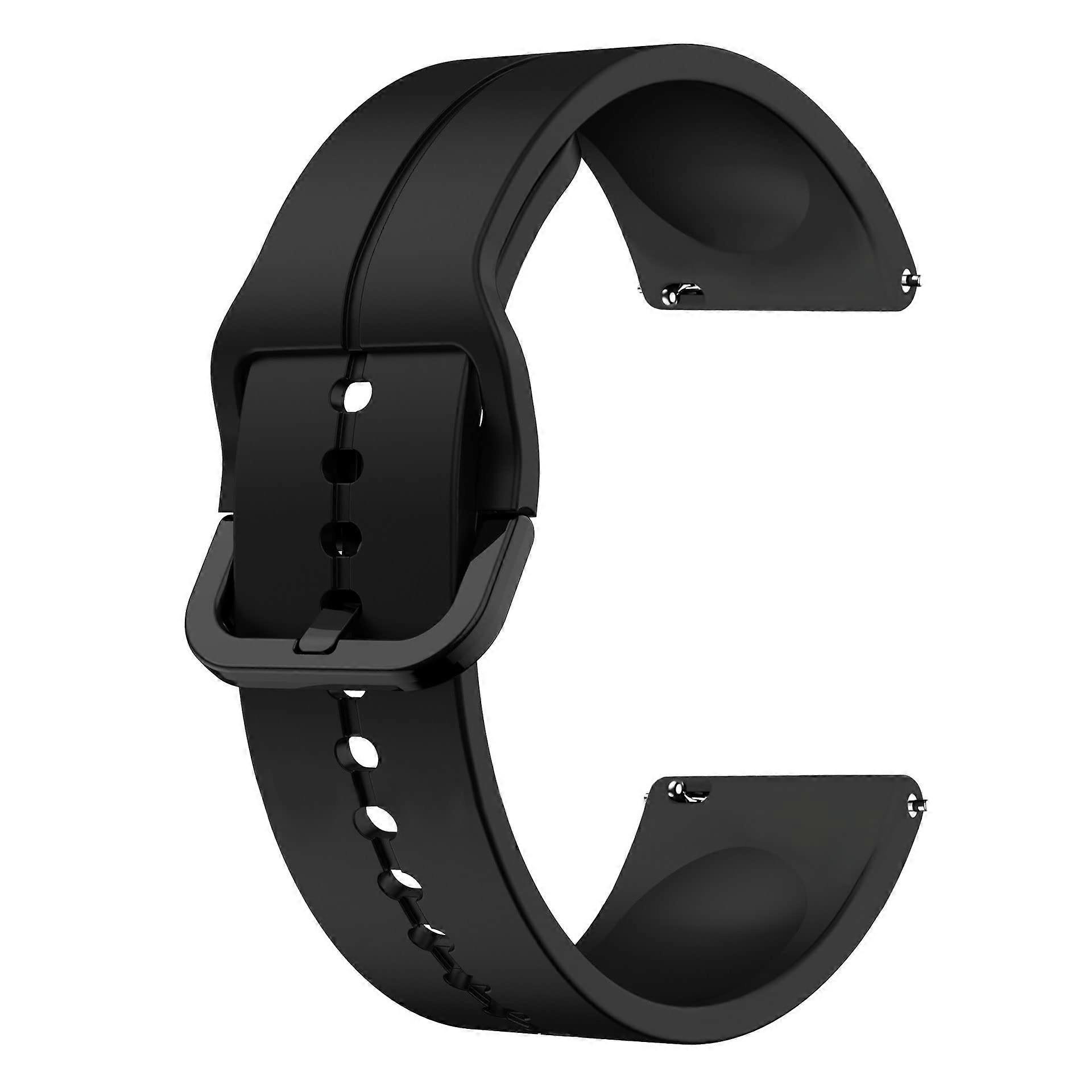 Silicone Watch Strap for Garmin Huawei Amazfit 20mm Smartwatch Replacement Bands Adjustable Durable Comfortable