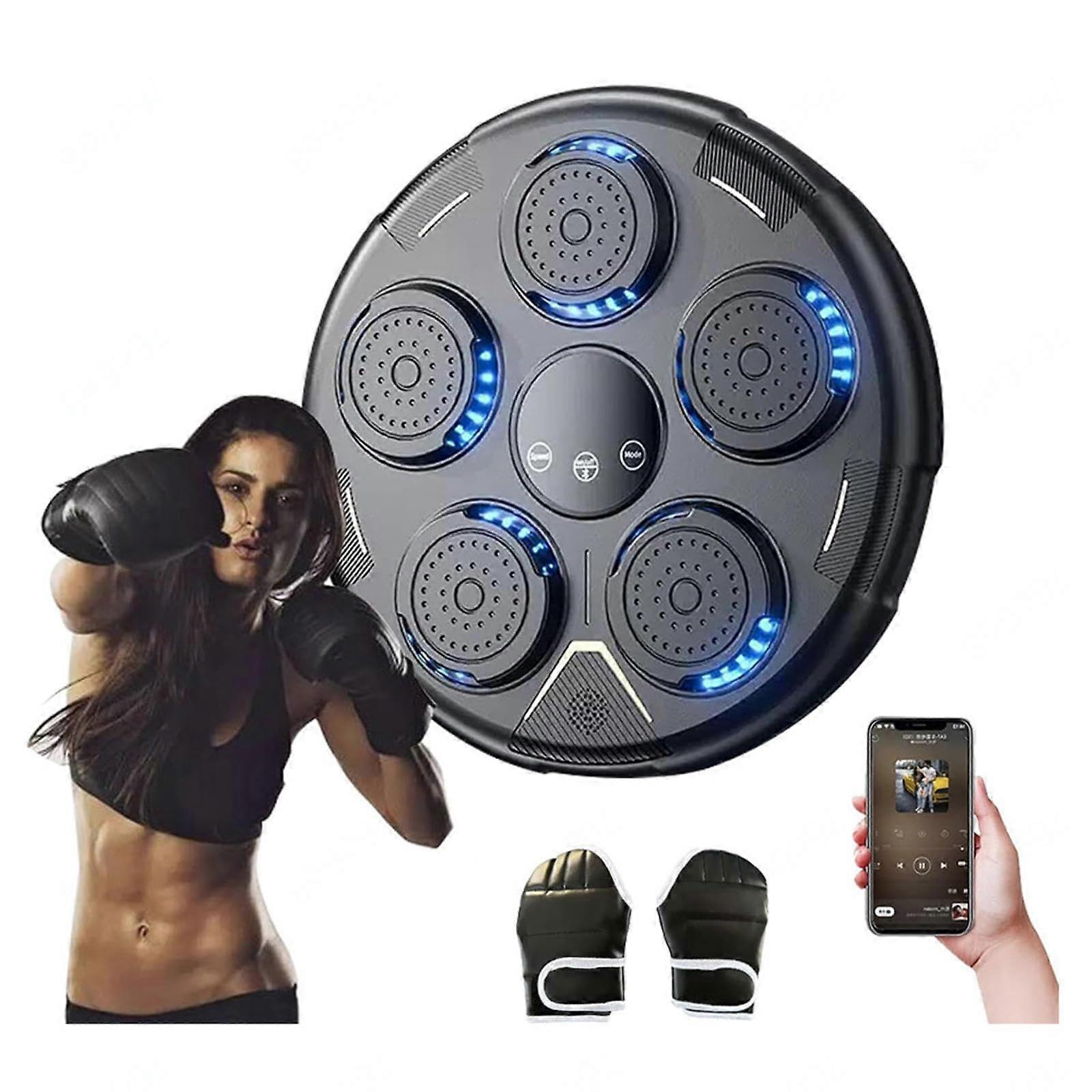 Boxing Music Training Equipment with Bluetooth Boxing Gloves