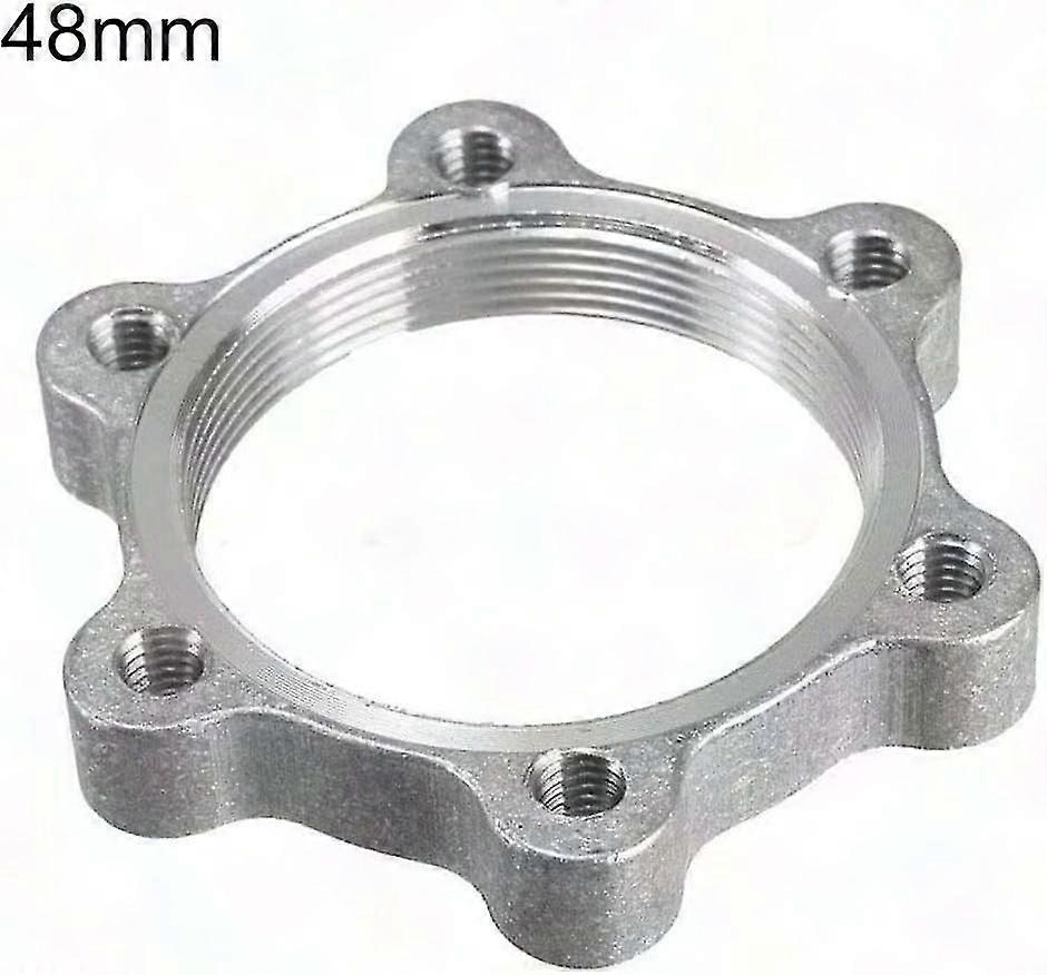 4PCS Freewheel Threaded Hub Disc Brake Rotor 6 Bolt