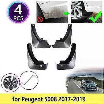 Applies to for Peugeot 5008 2017 2018 2019 Mudguards Mudflap Fender Universal Set Mud Flap Flaps Splash Guards Front Rear Wheel Accessories