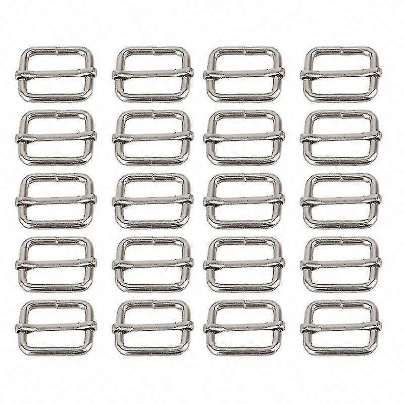 20pcs Sliding Buckle for DIY Craft Projects