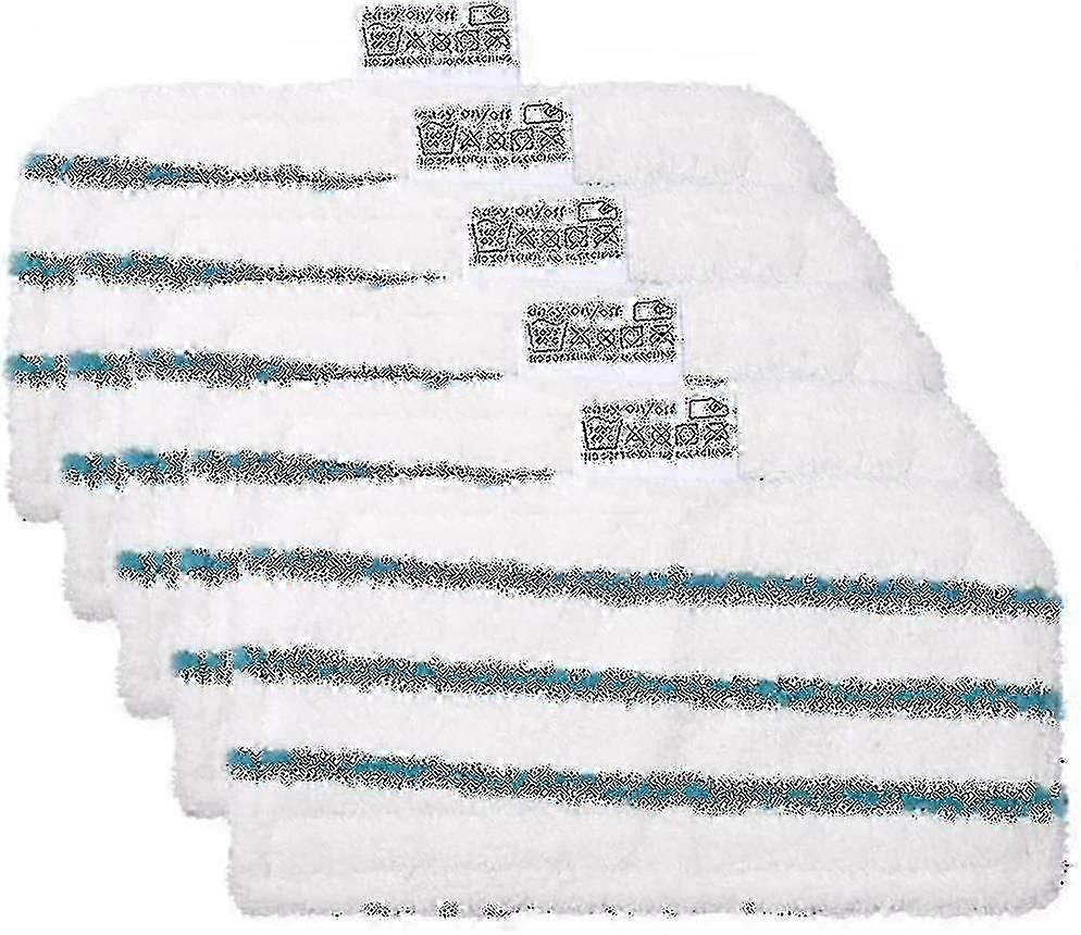 2025 5 Washable Microfiber Pads For Black & Decker Steam Mops