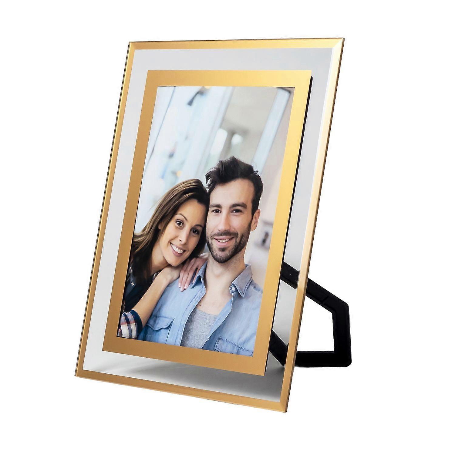 Glass Picture Frame 15x10 cm Photos and Pictures - For Baby Photos, Family Photos, Wedding Photos