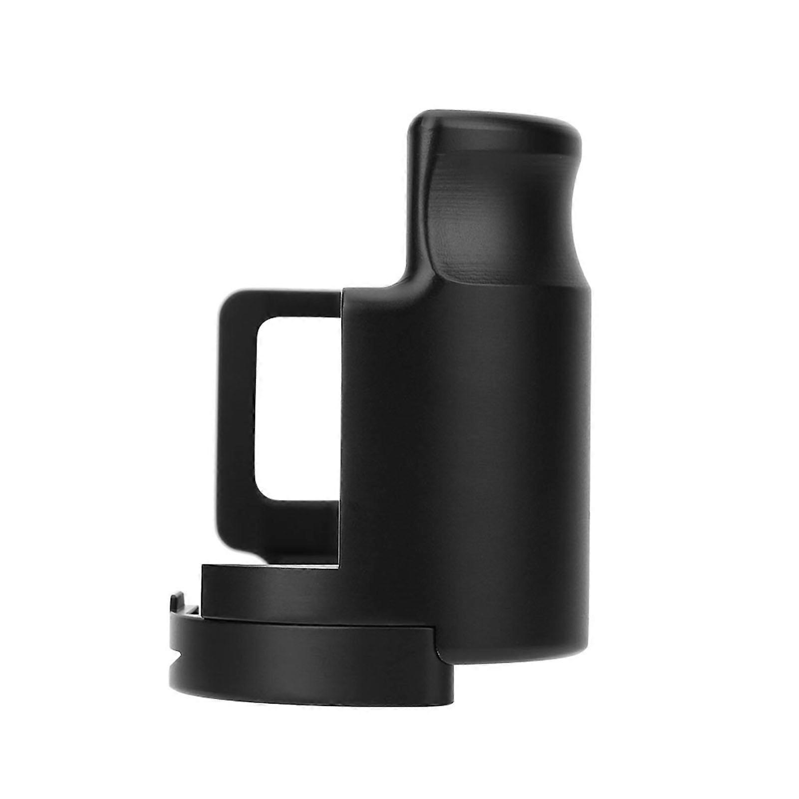 L Shaped Vertical Quick Release Plate Bracket Hand Grip 14.5x5.5x7.5cm Black