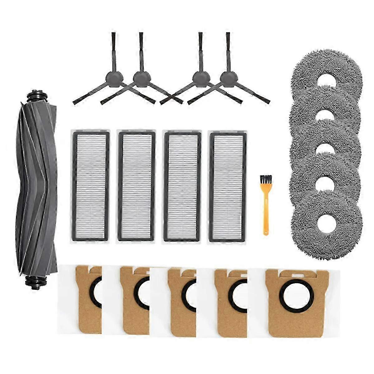 For Robot Vacuum S10+ / S10 Plus Accessories Main Side Brush Hepa Filter Mop Cloth Pads Spare Parts