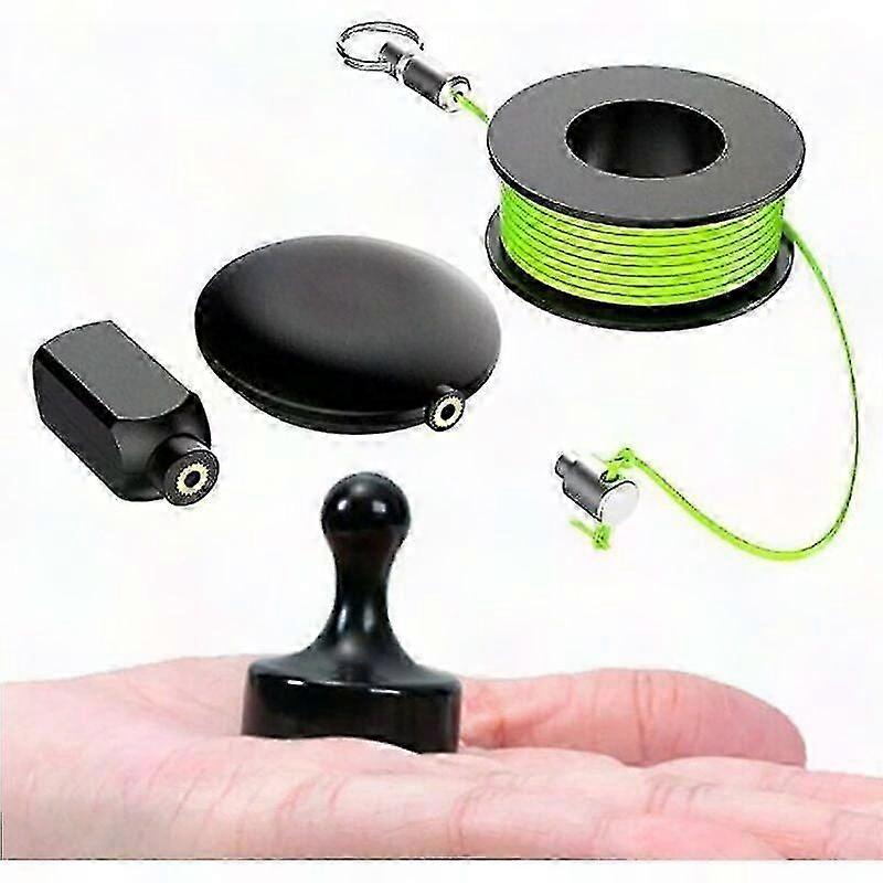 Magnetic Cable Puller Kit - Flexible Wire Puller for Electrical & Fiber Optic Cables - Lightweight Electrician Tool
