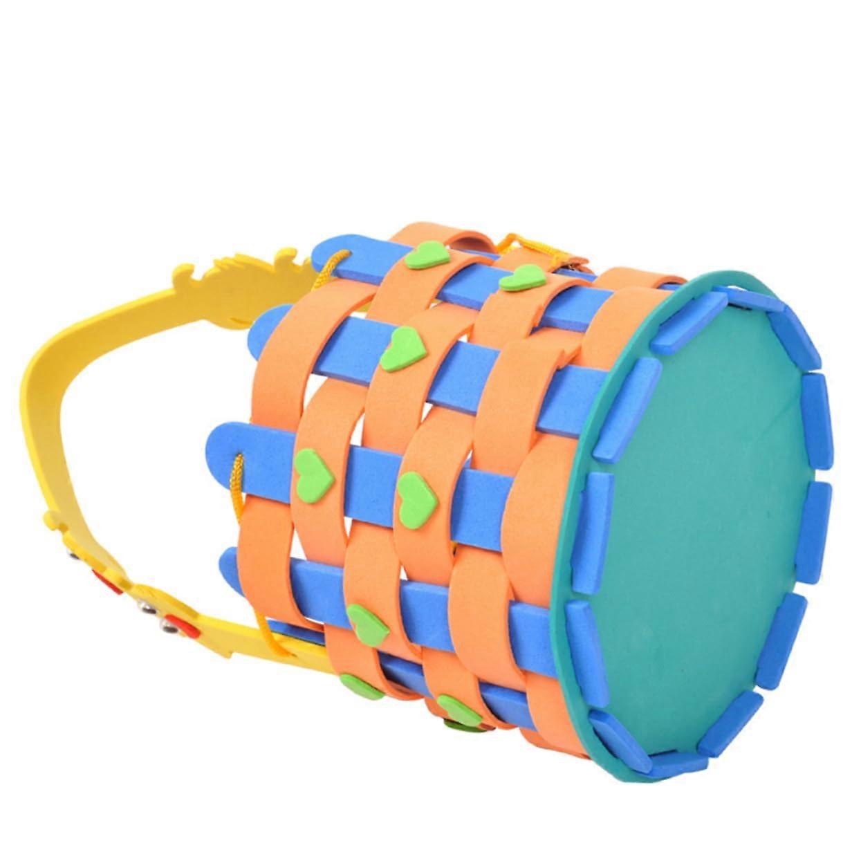 DIY Material Bag Woven Storage Basket Sewing Tote Bag Material Random Color 23 X 12.4 X 12.4 Cm