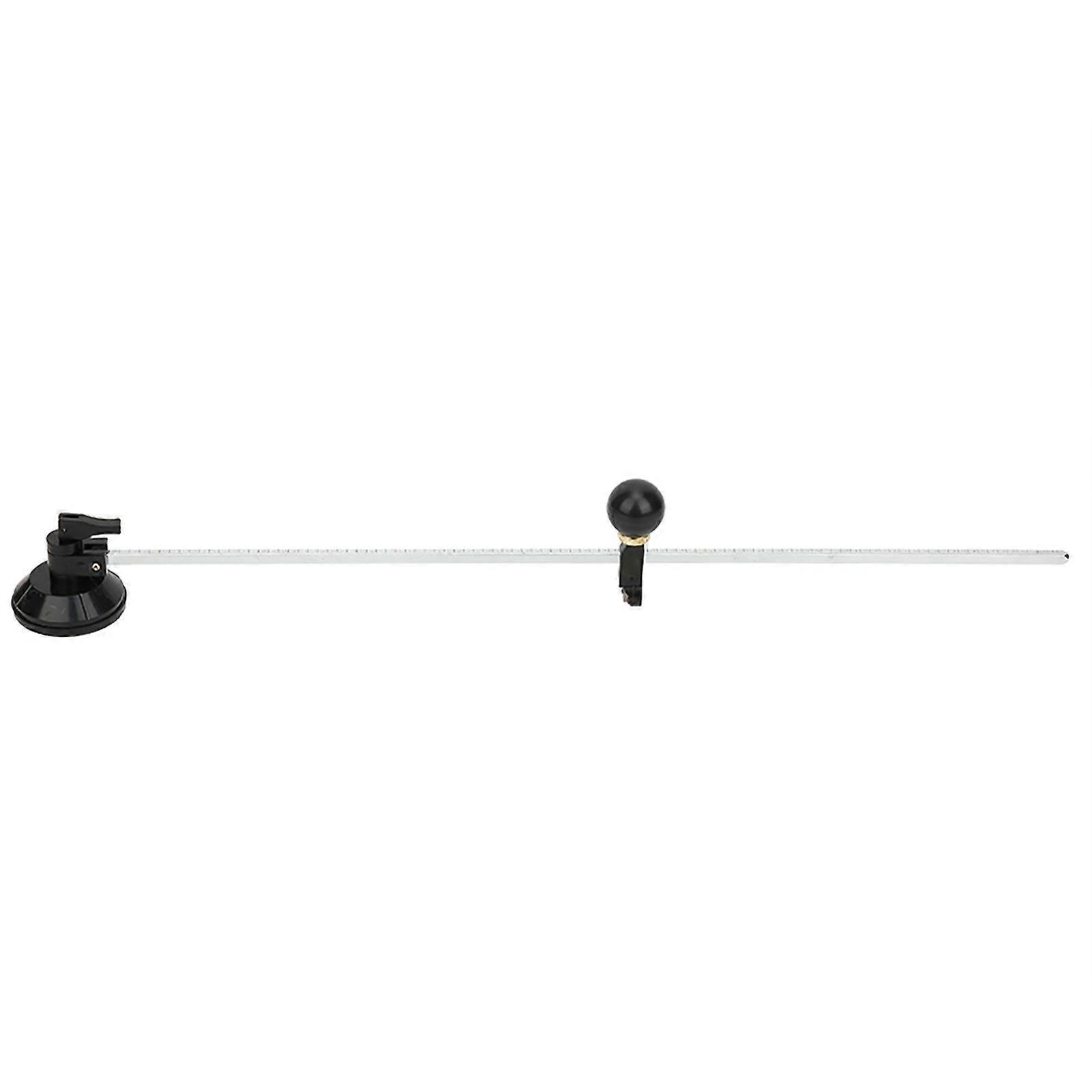 50cm Adjustable Compasses Type Glass Circle Cutter Circular Cutting Tools with Suction Cup50cm Silver Glass Cutter