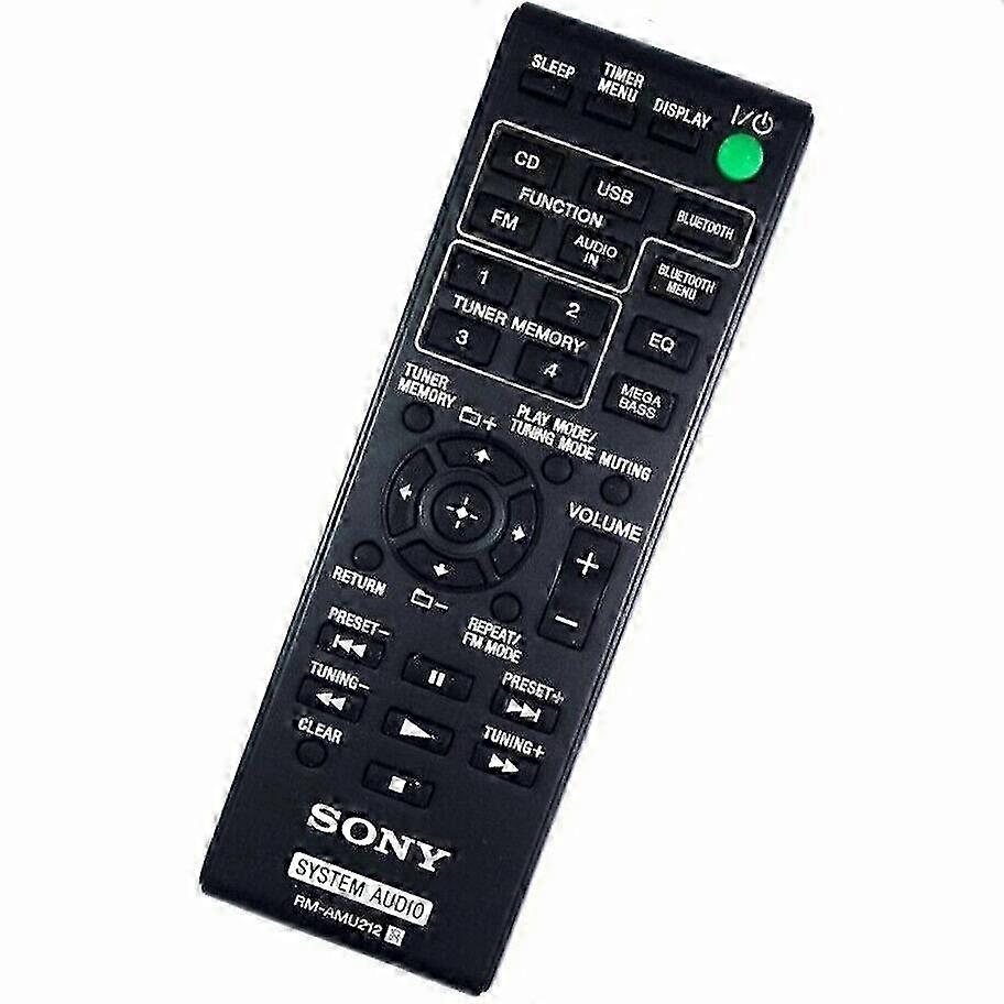 New Original RM-AMU212 Remote Control For Sony System sound CMT-X3CD HCD-SBT20