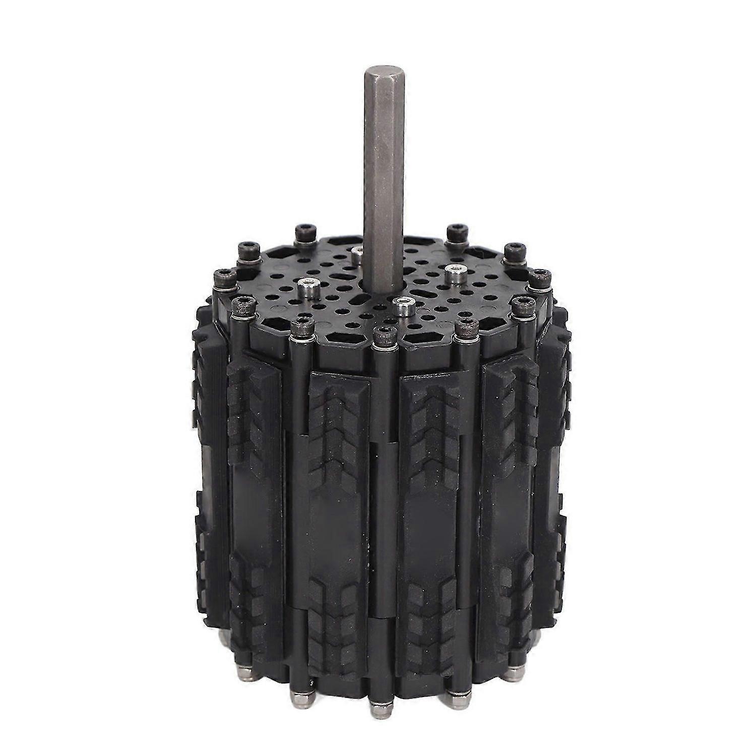 2025 הדגם האחרון טנק מסלול גלגל גומי POM נגד החלקה קוטר 112.1 מ"מ