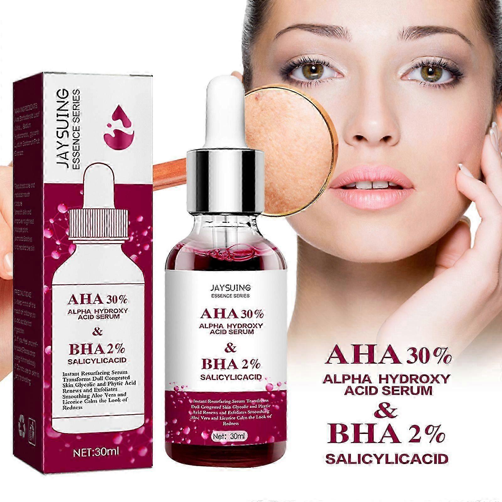 Fruit Acid Essence - Shrink Pores, Remove Blackheads & Acne, Brighten Skin Tone, 30ml