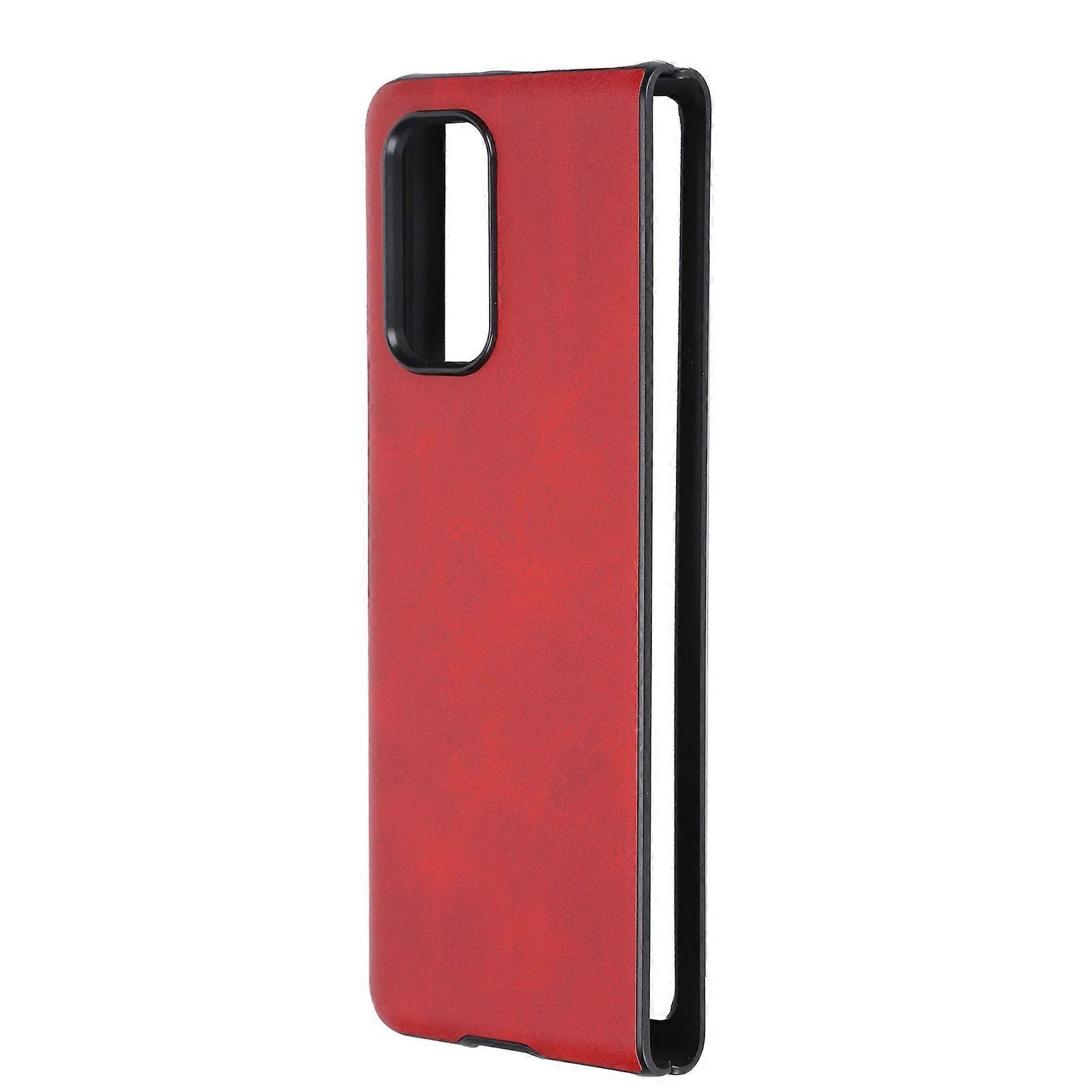 Leather ABS Protective Case for MIX FOLD Folding Phone Red, 34g