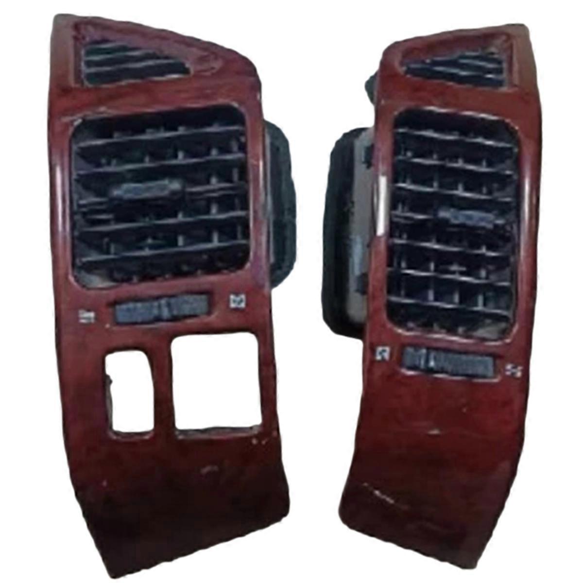 Left+Right Dashboard Air Conditioning Outlet Grille Panel for 00-06 LHD Central Control A/C Air Ven