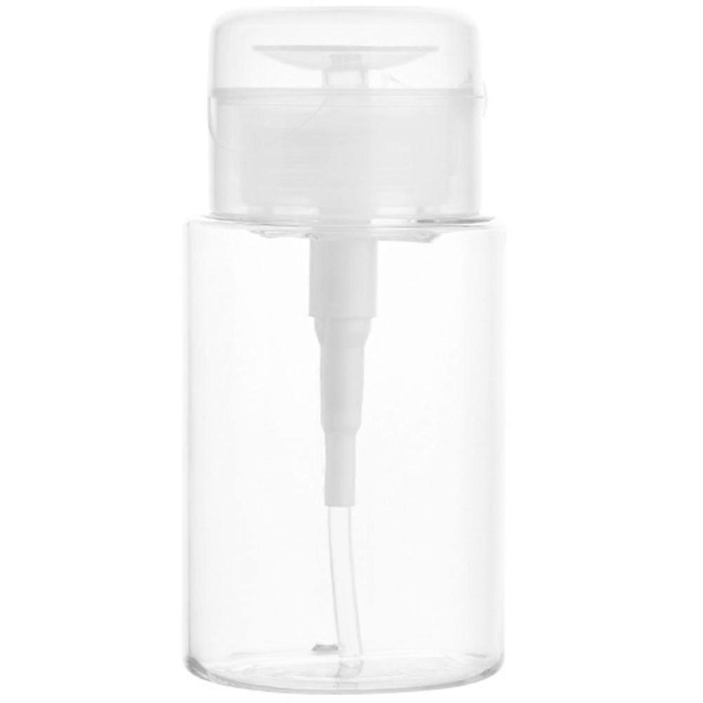 Portable Acrylic Lotion Pump Bottle Empty Makeup Storage Container For Travel 200ml 1Pcs
