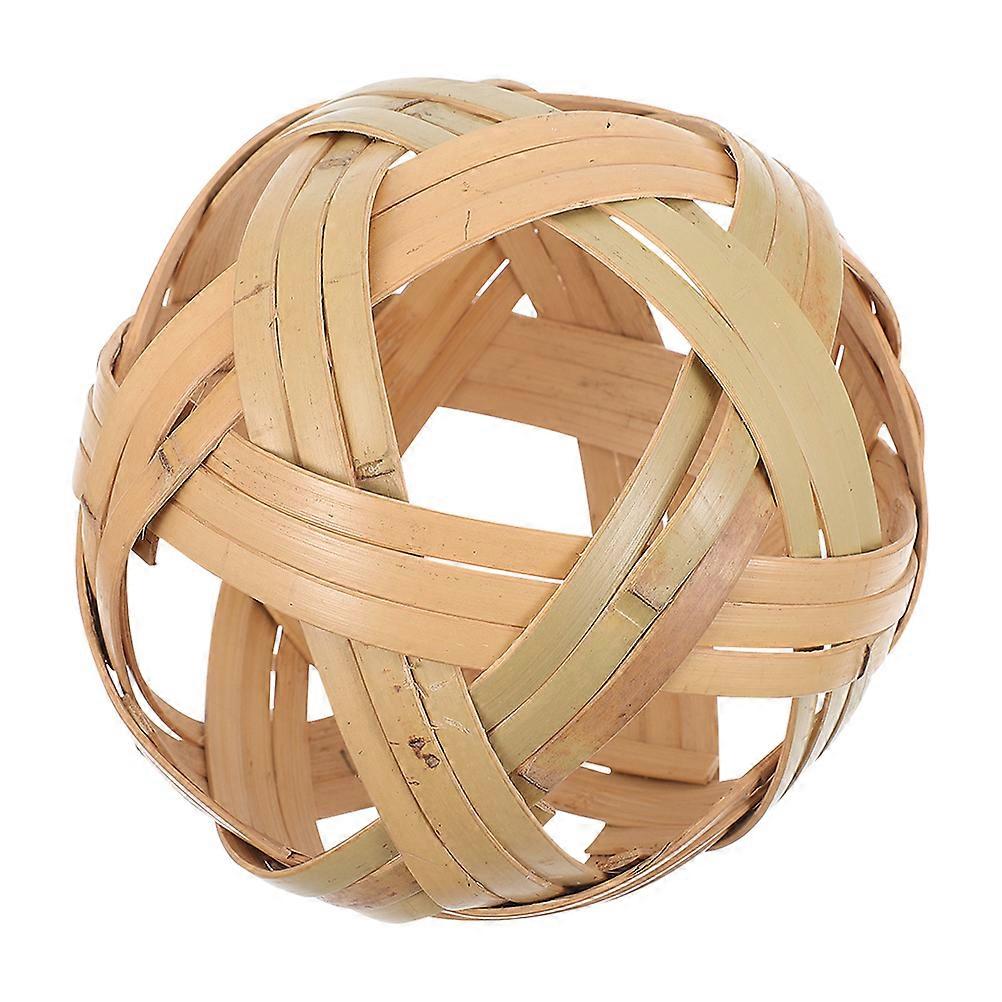 Multi-Function Bamboo Ball Woven Decorative Kids Accessory for Household Decoration 1Pcs