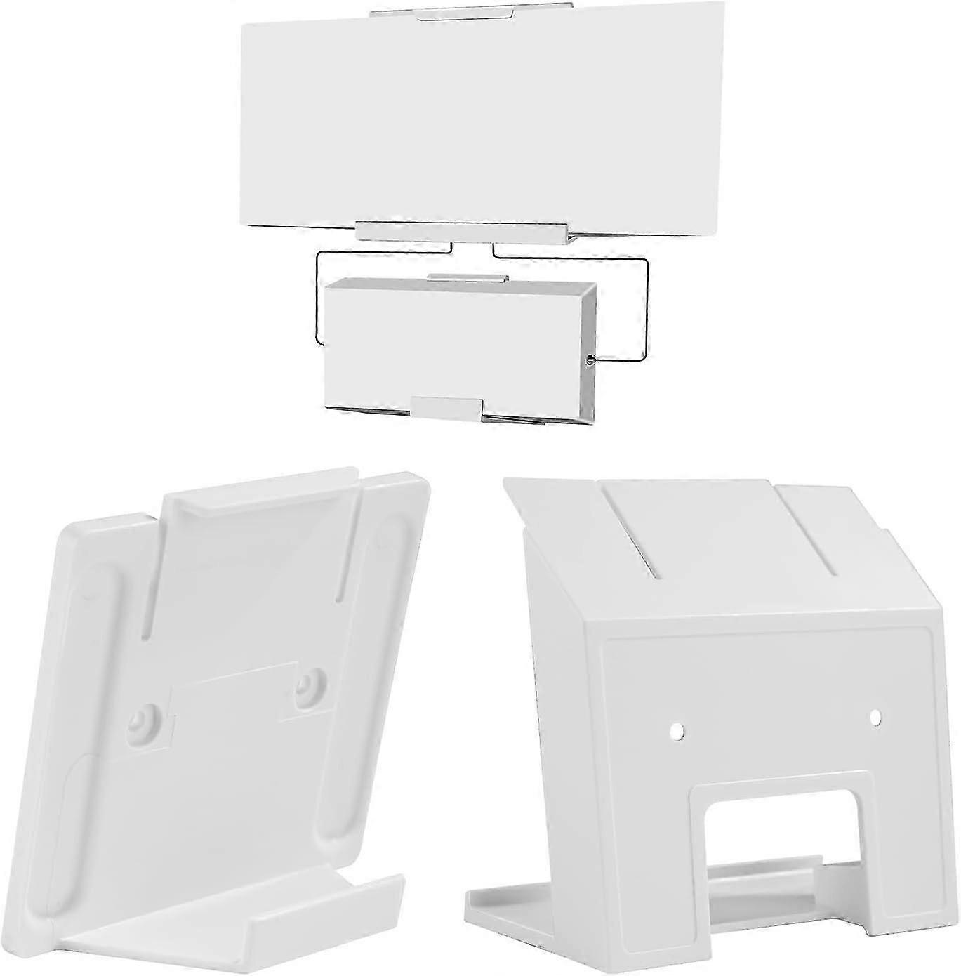 Starlink V3 wall mount with router holder and power supply