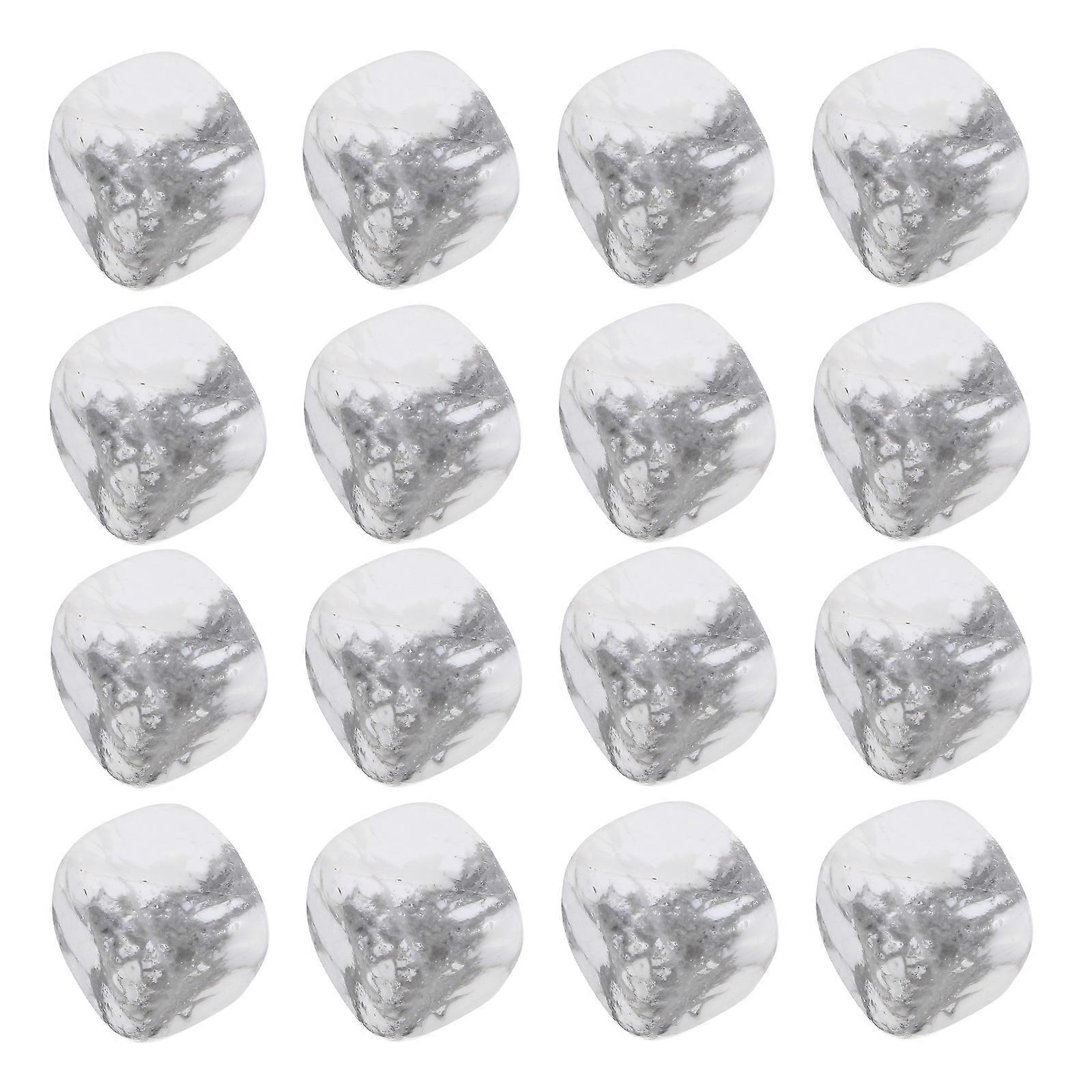 Crystal Quartz Stones Natural Tumbled Stones for Meditation 3Pcs White