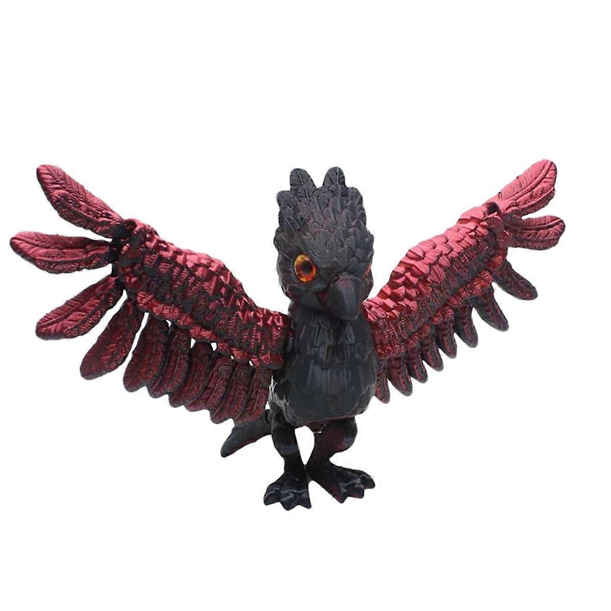 Eagle Desk Decor Realistic Eagle Ornament Toy Eagle Figurine,D