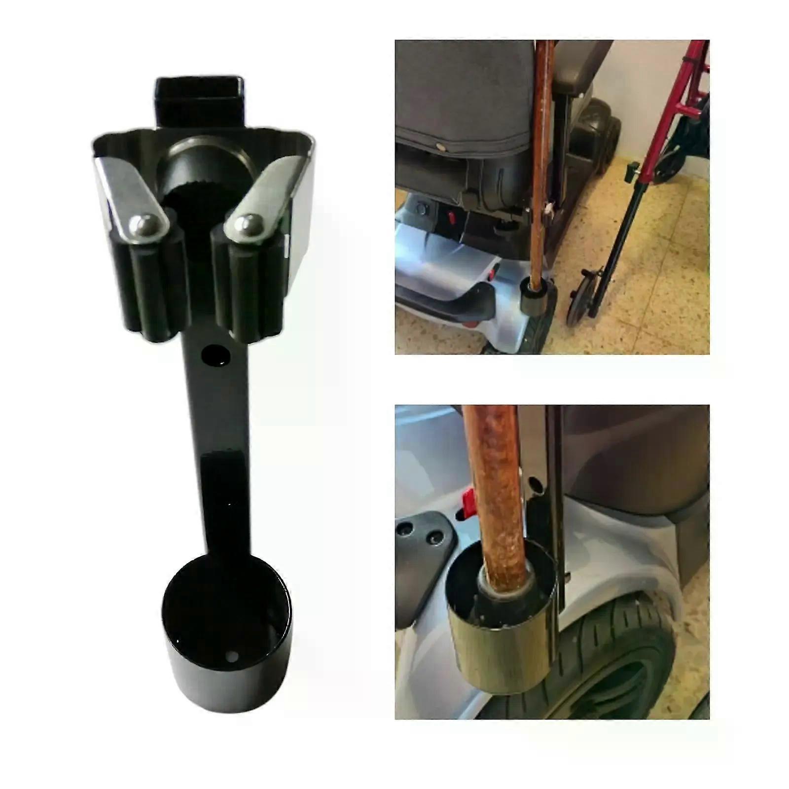 Crutch Holder Accessory Walking Stick Holder for Rollators Mobility Scooter