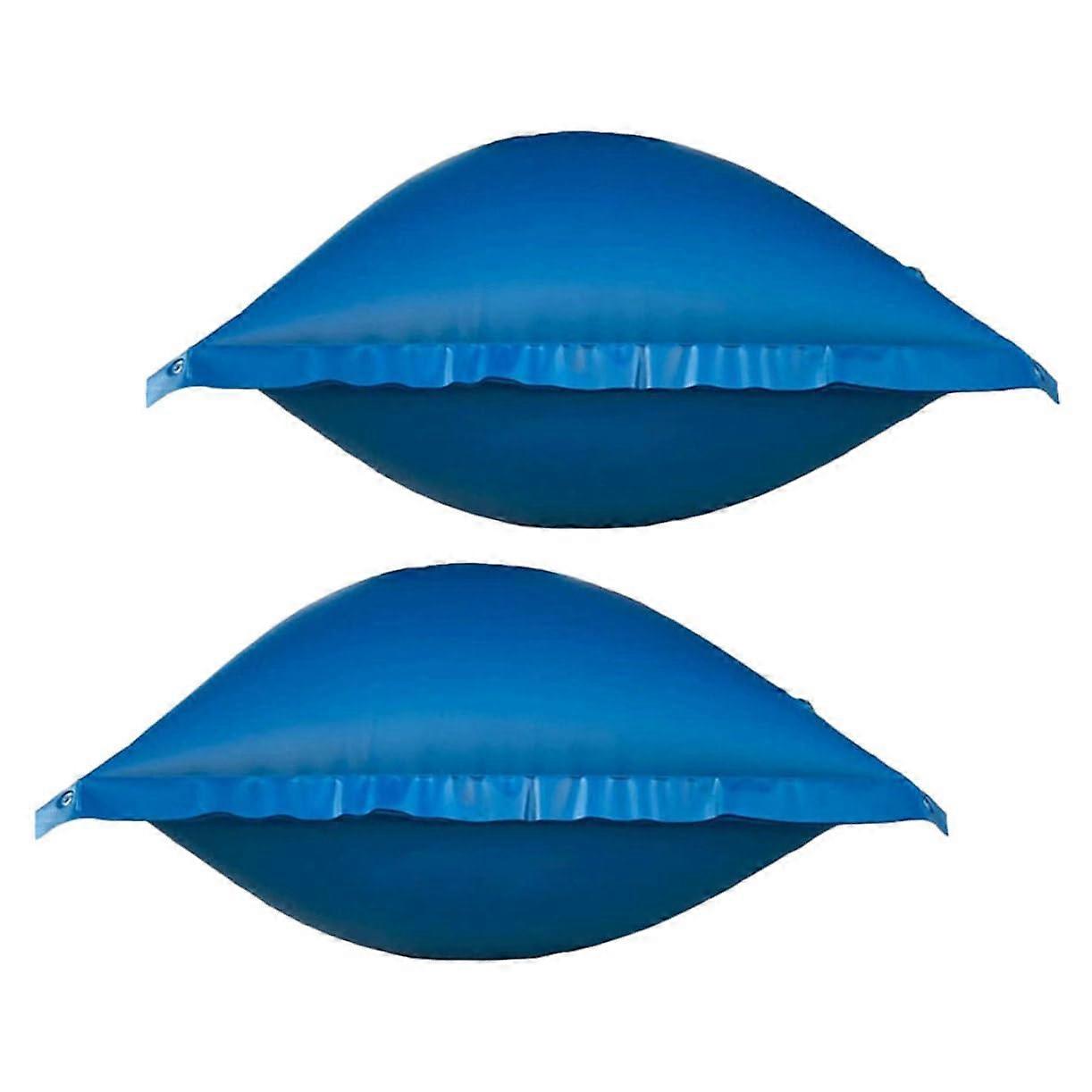 Inflatable Pool Pillow Cold Resistant For Above Ground Pools 1 Set Easy To Inflate And Store