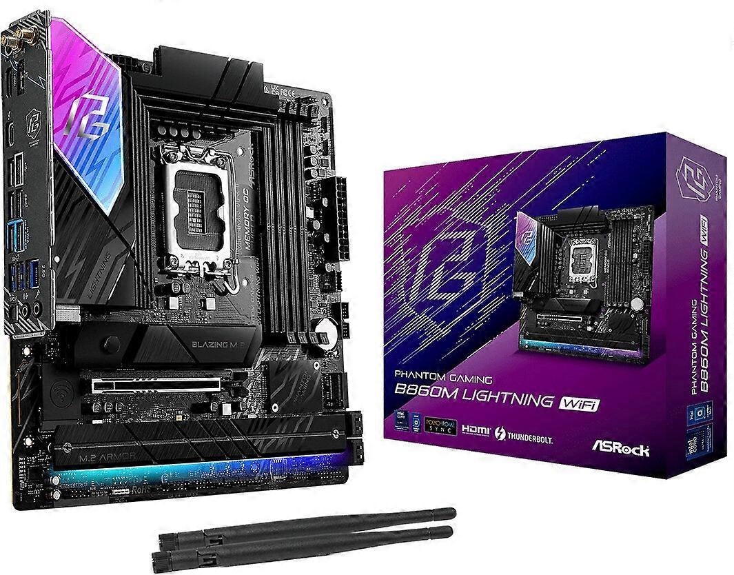 Moederbord - Asrock B860m Lightning Wifi