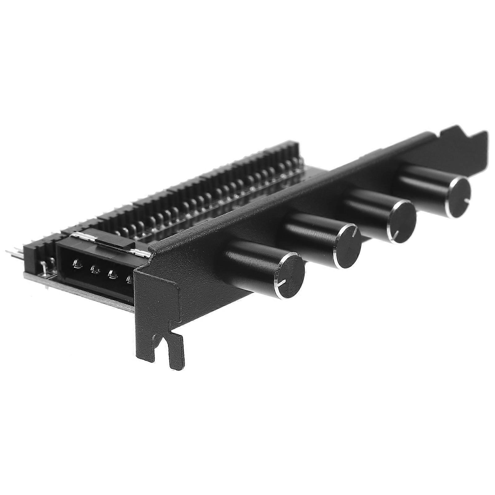 Fan Hub 5Pcs Computer Fan Extension Adapter for Pc Cooling Systems