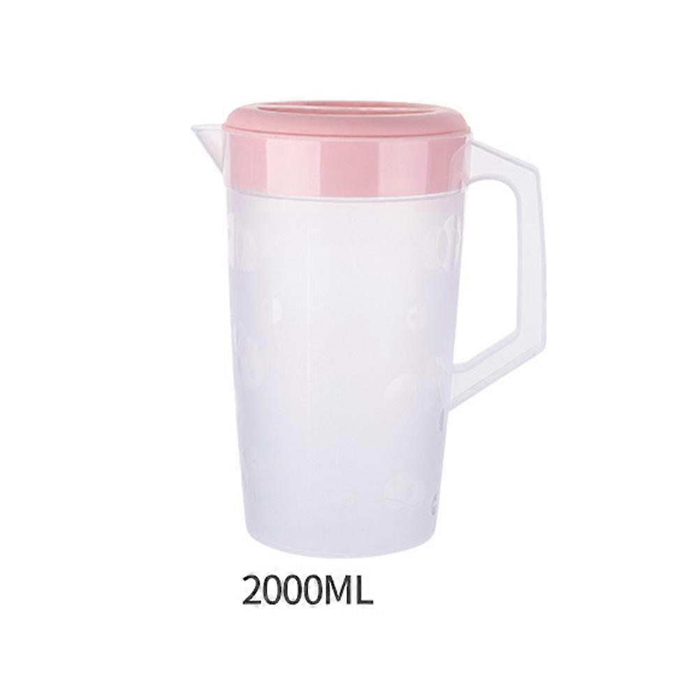 Large Capacity Heat Resistant Teapot for Storage 1Pcs Pink Beverage Container