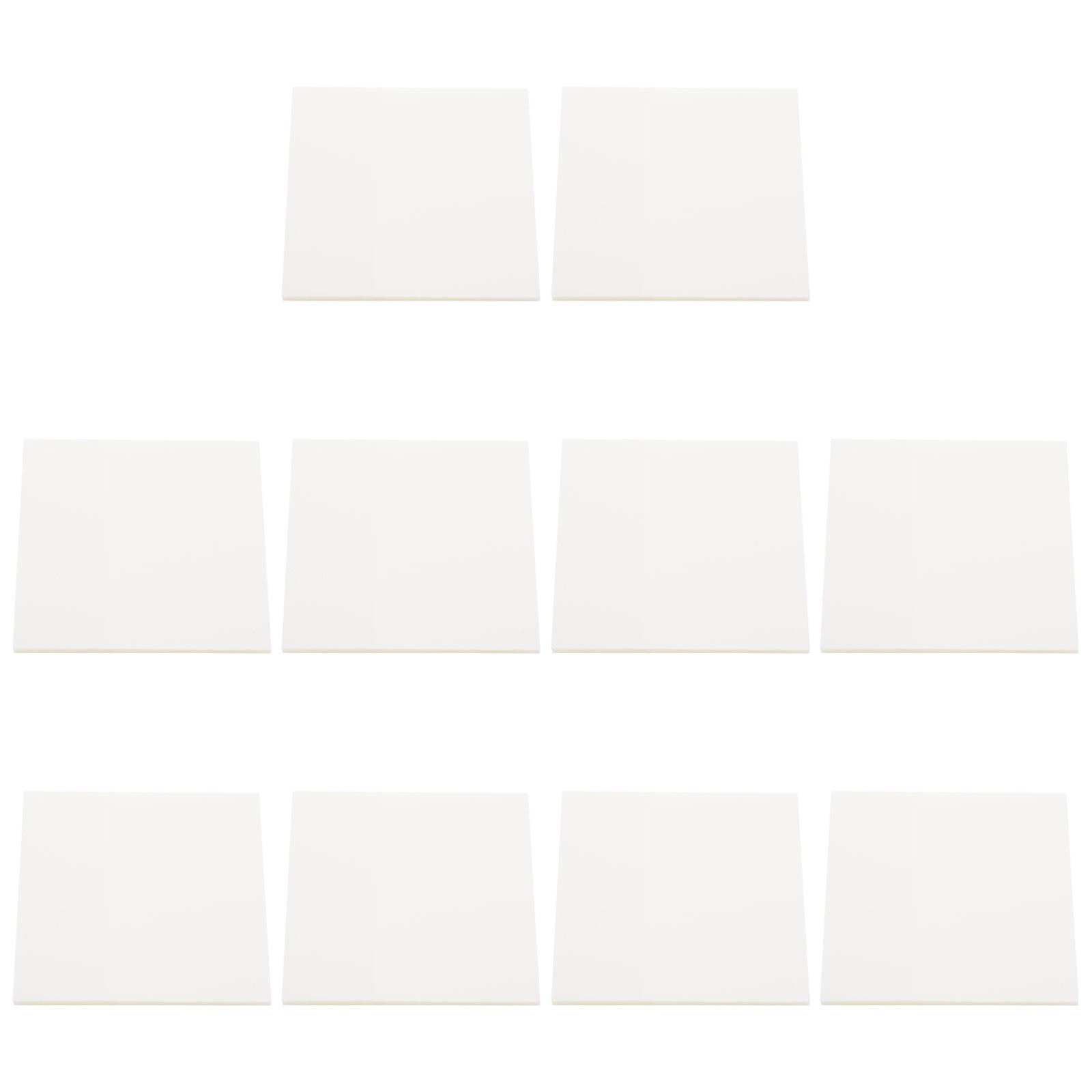 Clear Memo Sticker Transparent Memo Pad for Writing 40Pcs Pack