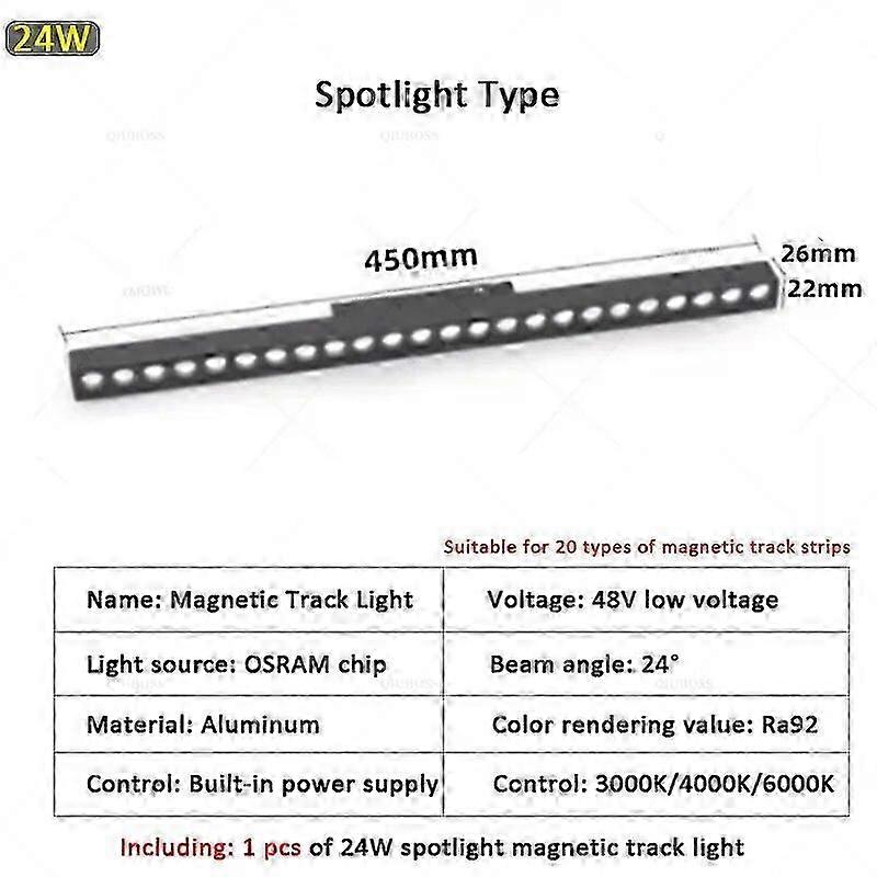 20 Type Magnetic Track Light Any Link And Conductive Module Various Track Accessories 2025