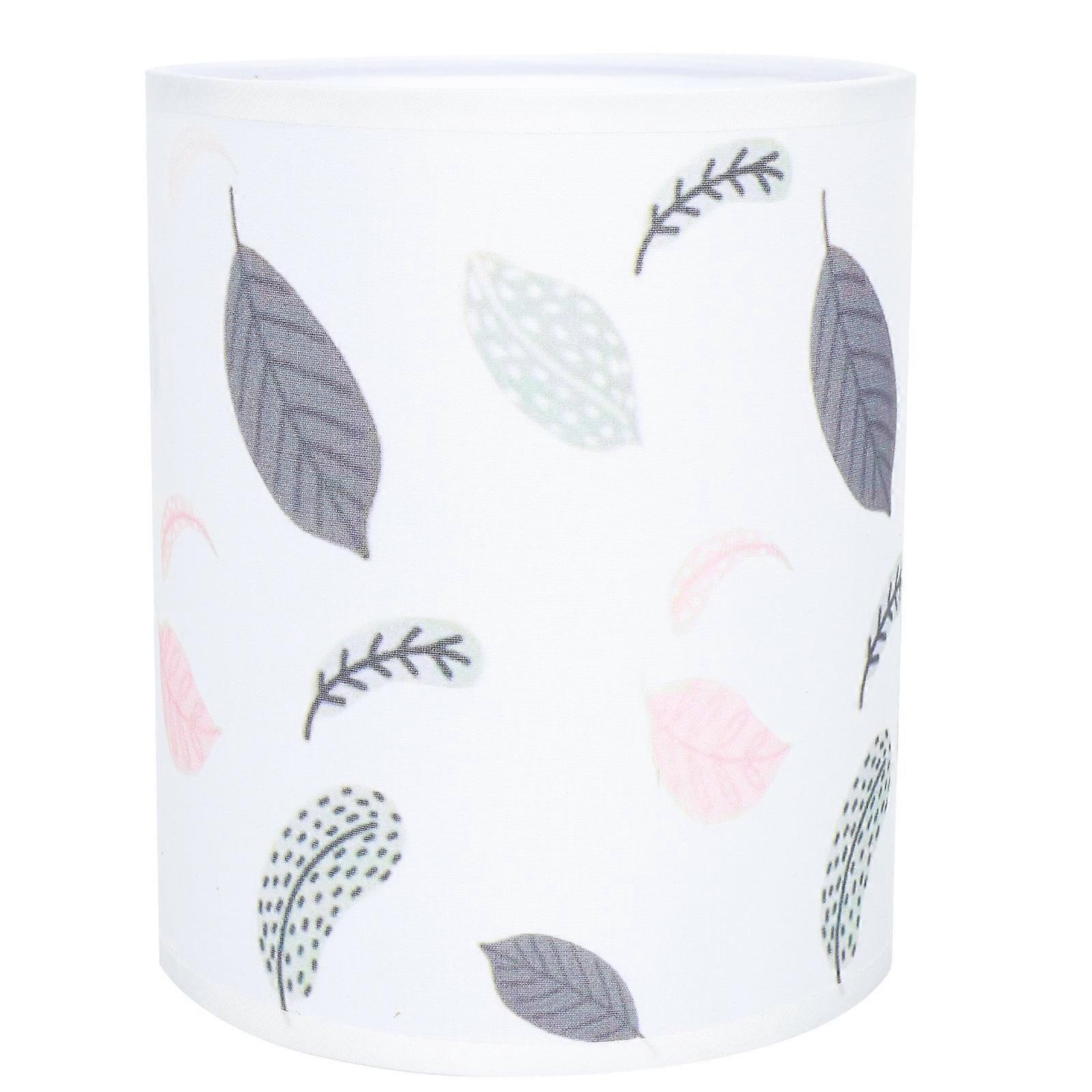 Table Light Cover Cloth Lampshade for Decor 2Pcs White Simple