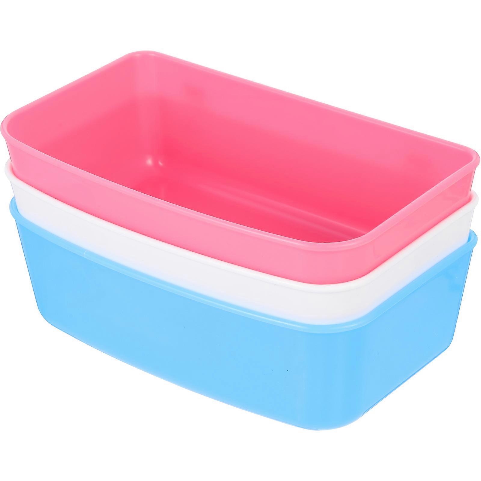 Assorted Color Bird Feeding Bowl 6 Pcs Suitable For Pet Owners Parrots Hamsters 16X10X5CM Feeding